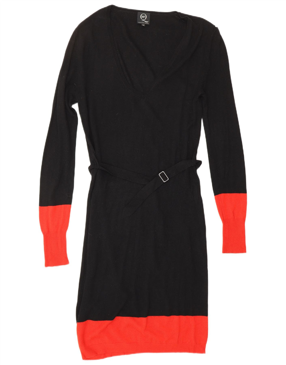 ALEXANDER MCQUEEN Γυναικείο φόρεμα Jumper IT 42 Μεσαίο Μαύρο Σχεδιαστής Βισκόζης