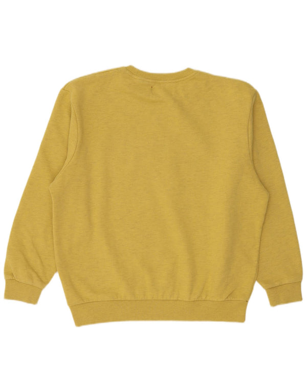 Γυναικείο γραφικό φούτερ SUPERDRY Jumper UK 12 Medium Yellow Flecked