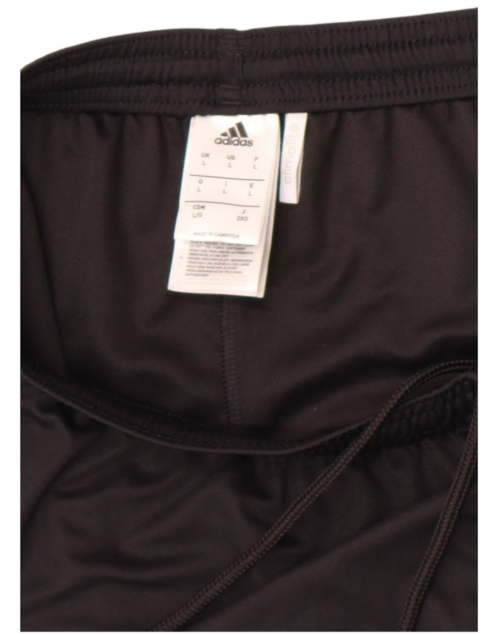 Ανδρικό σορτς Adidas Climalite Sport μεγάλο μαύρο πολυεστέρα