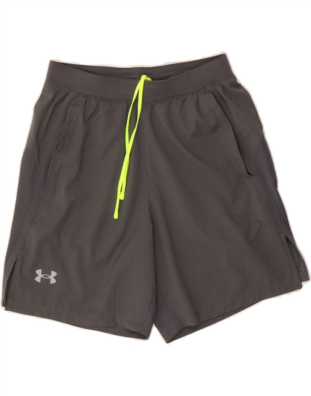 UNDER ARMOUR Mens Sport Shorts Small  Grey Polyester Vintage Under Armour and Second-Hand Under Armour from Messina Hembry 