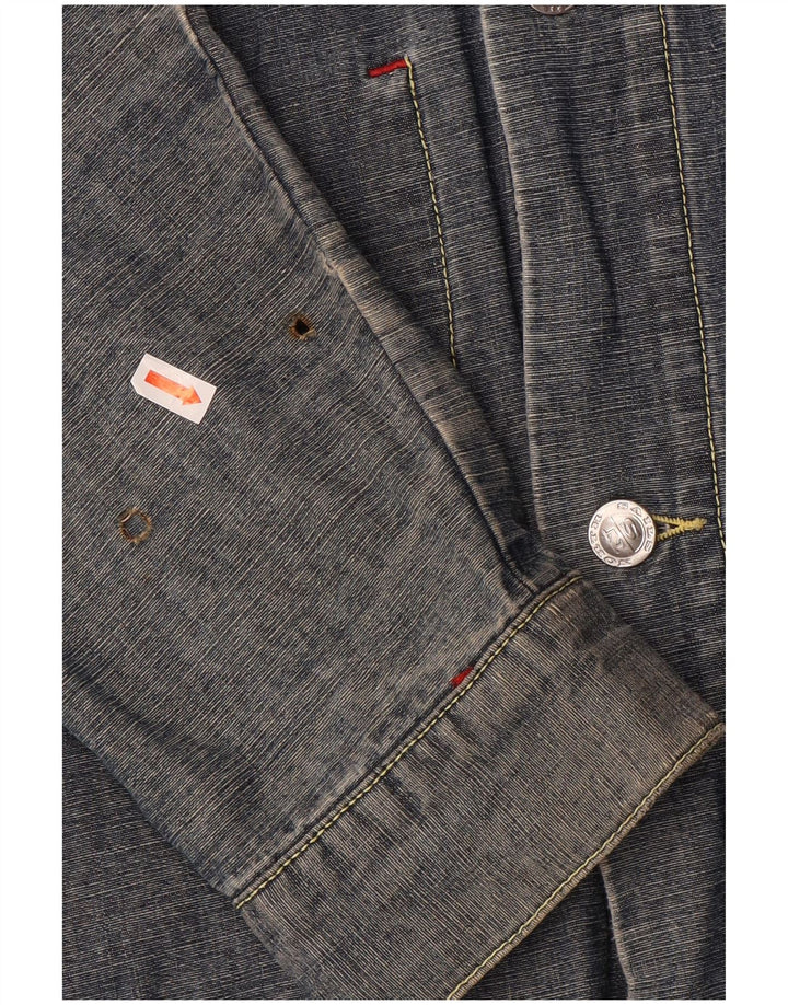 Ανδρικό τζιν μπουφάν North Sails UK 40 Large Navy Blue Cotton