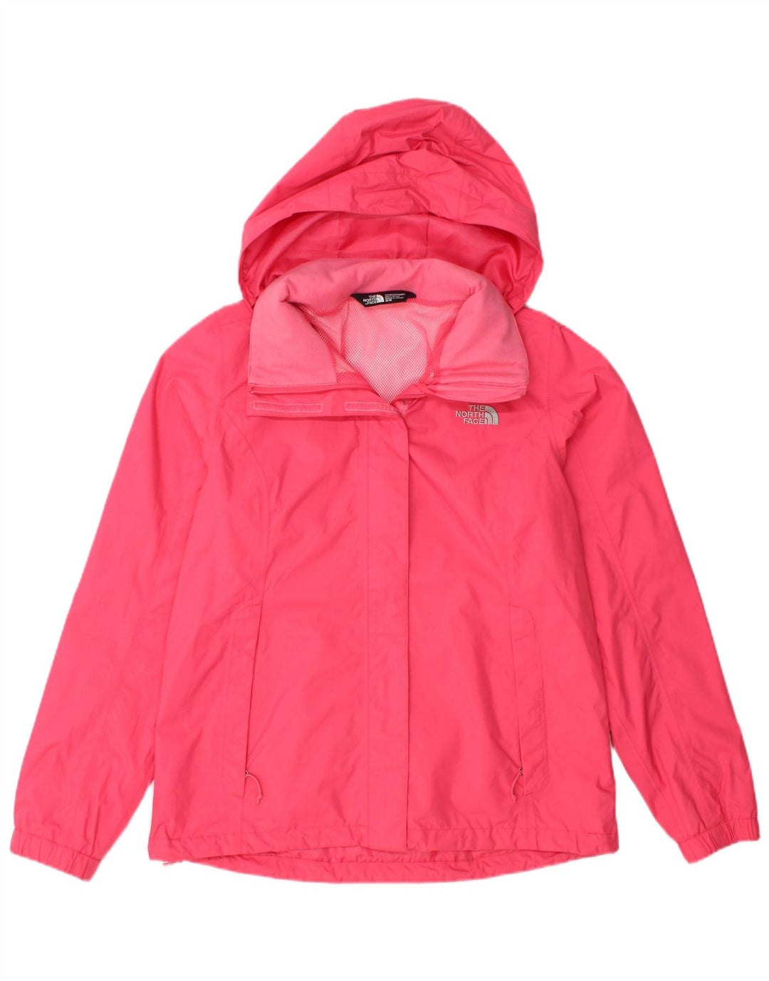 THE NORTH FACE Γυναικείο μπουφάν βροχής με κουκούλα UK 14 Medium Pink Nylon