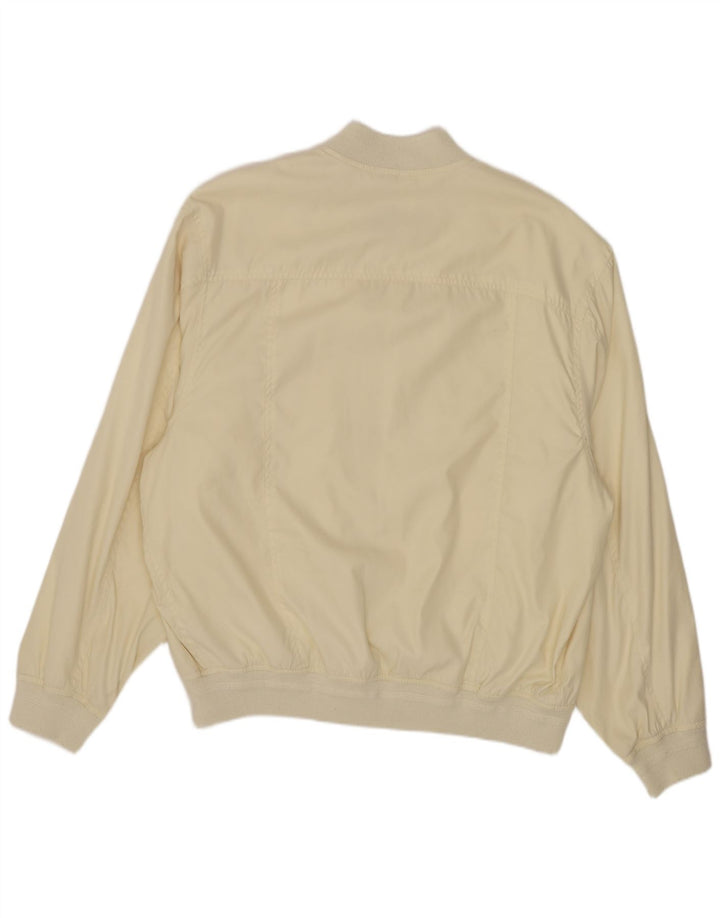 Ανδρικό μπουφάν Les Copains Bomber IT 48 Medium Off White