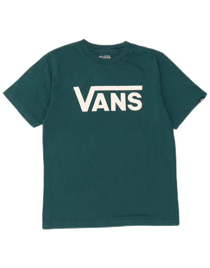 VANS Boys Classic Fit Graphic T-shirt Top 10-11 Years Medium Blue