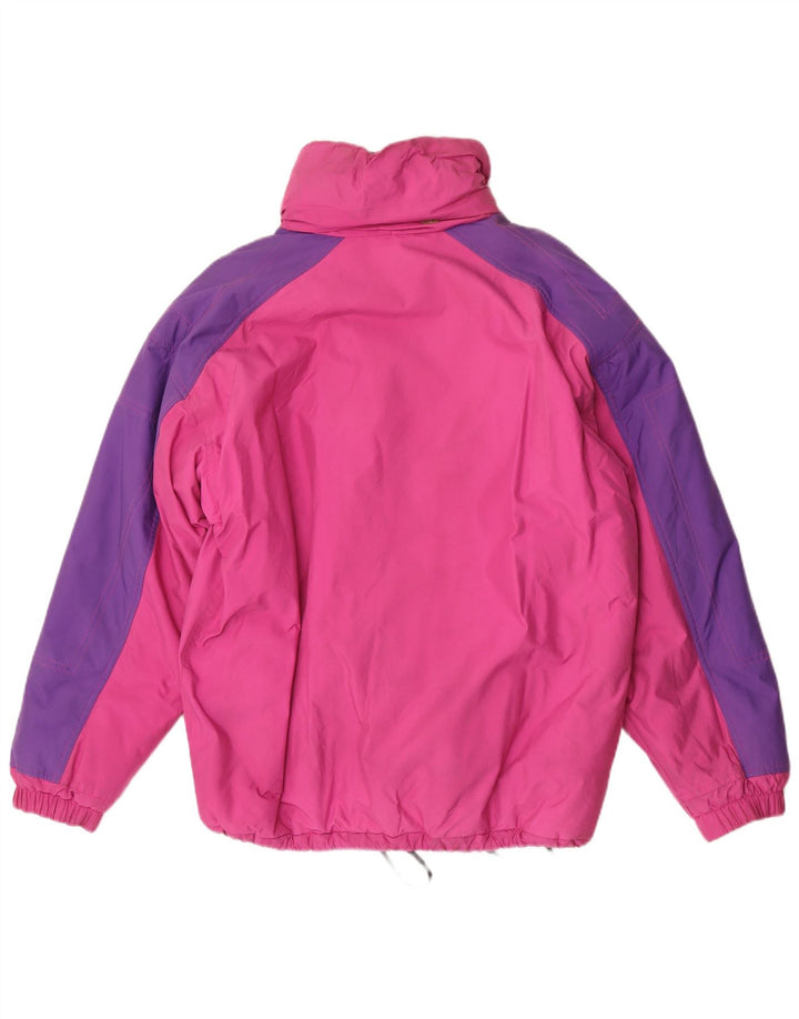 Ανδρικό μπουφάν Colle Hooded Ski IT 48 Medium Pink Colourblock Nylon