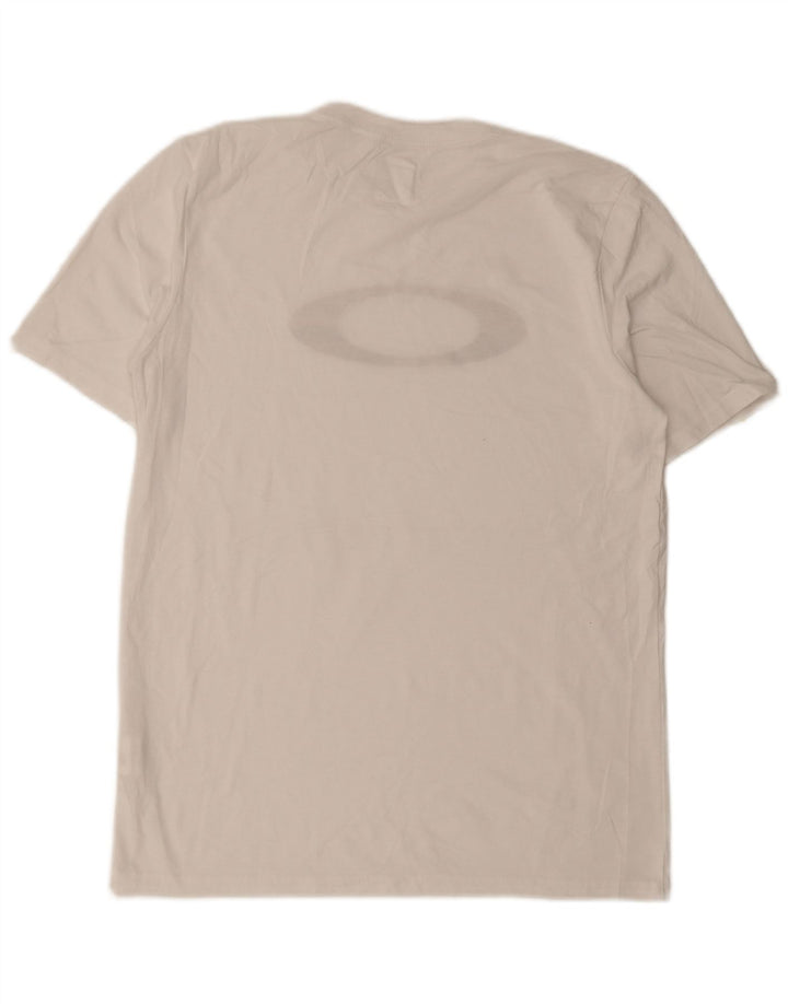 Ανδρικό T-Shirt γραφικό Oakley Top μεγάλο λευκό