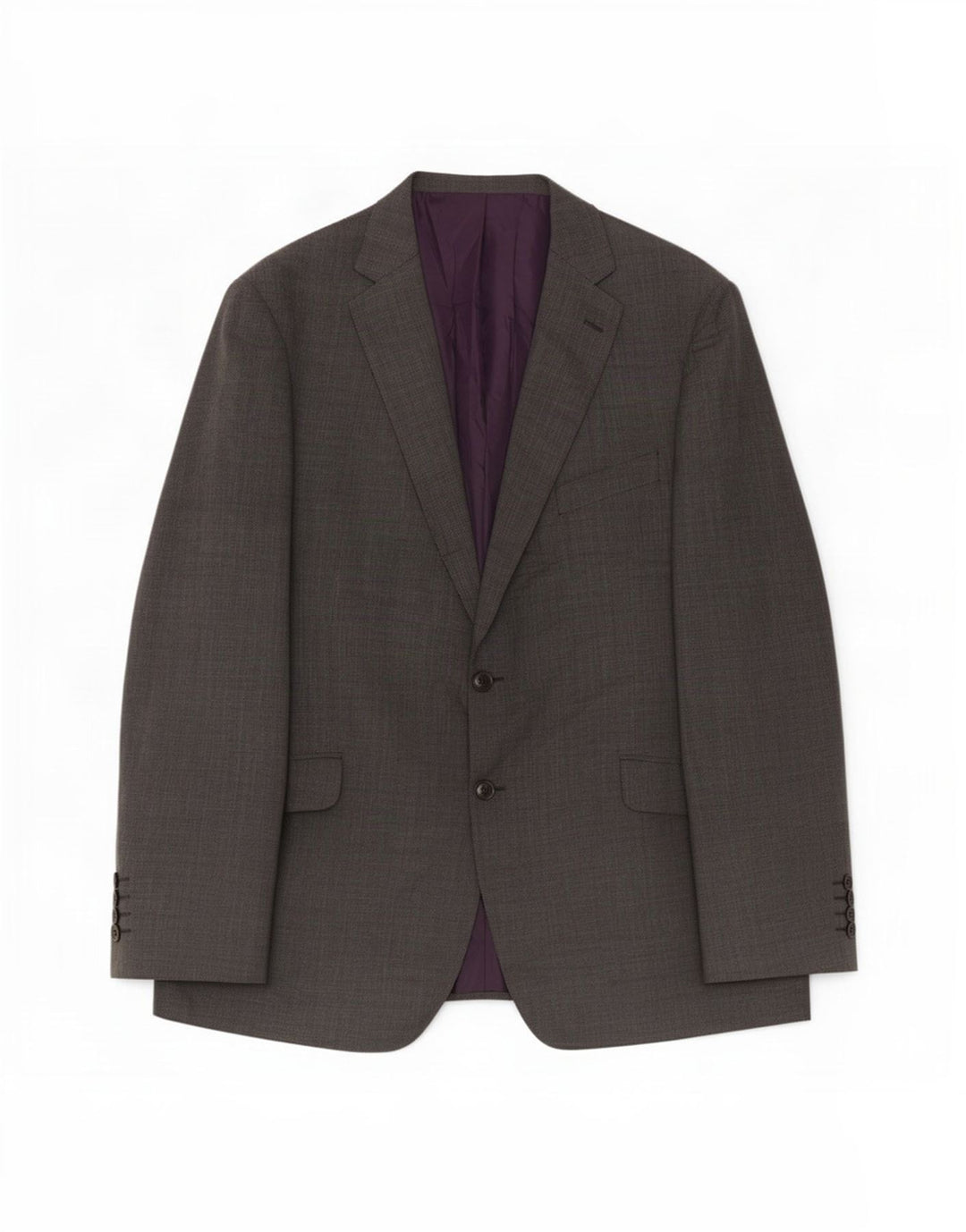 Marks & Spencer Ανδρικό σακάκι σακάκι με 2 κουμπιά UK 46 XL Γκρι μαλλί
