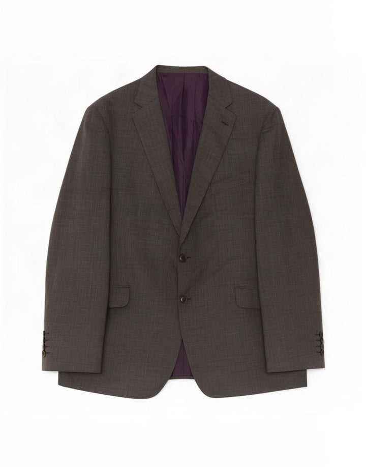 Marks & Spencer Ανδρικό σακάκι σακάκι με 2 κουμπιά UK 46 XL Γκρι μαλλί