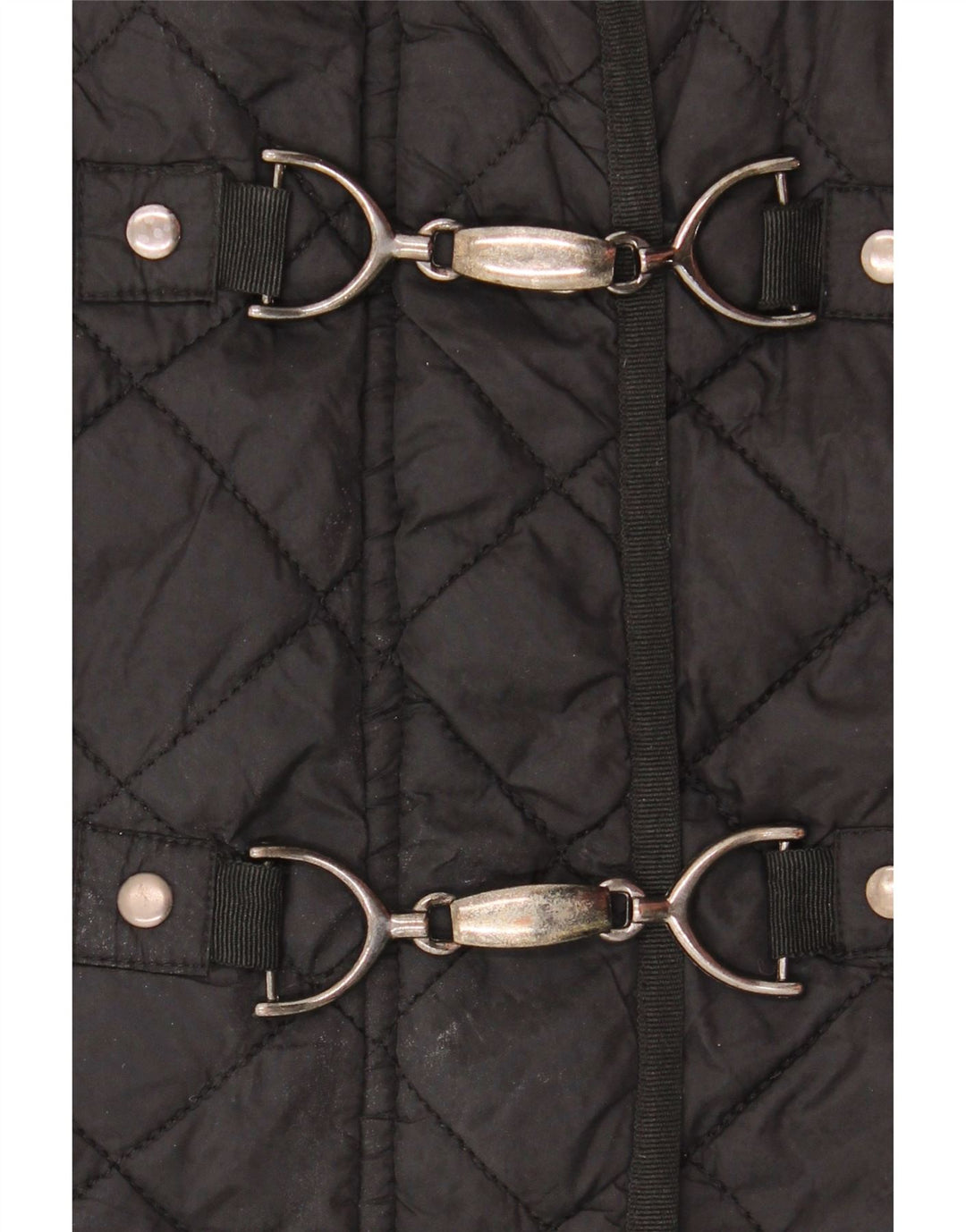 Γυναικείο καπιτονέ μπουφάν Laura Ashley UK 14 Large Black Polyamide