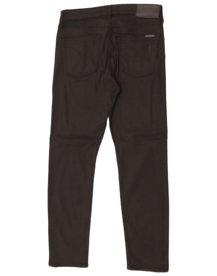 Calvin Klein Ανδρικό Slim Jeans W33 L32 Black Modal