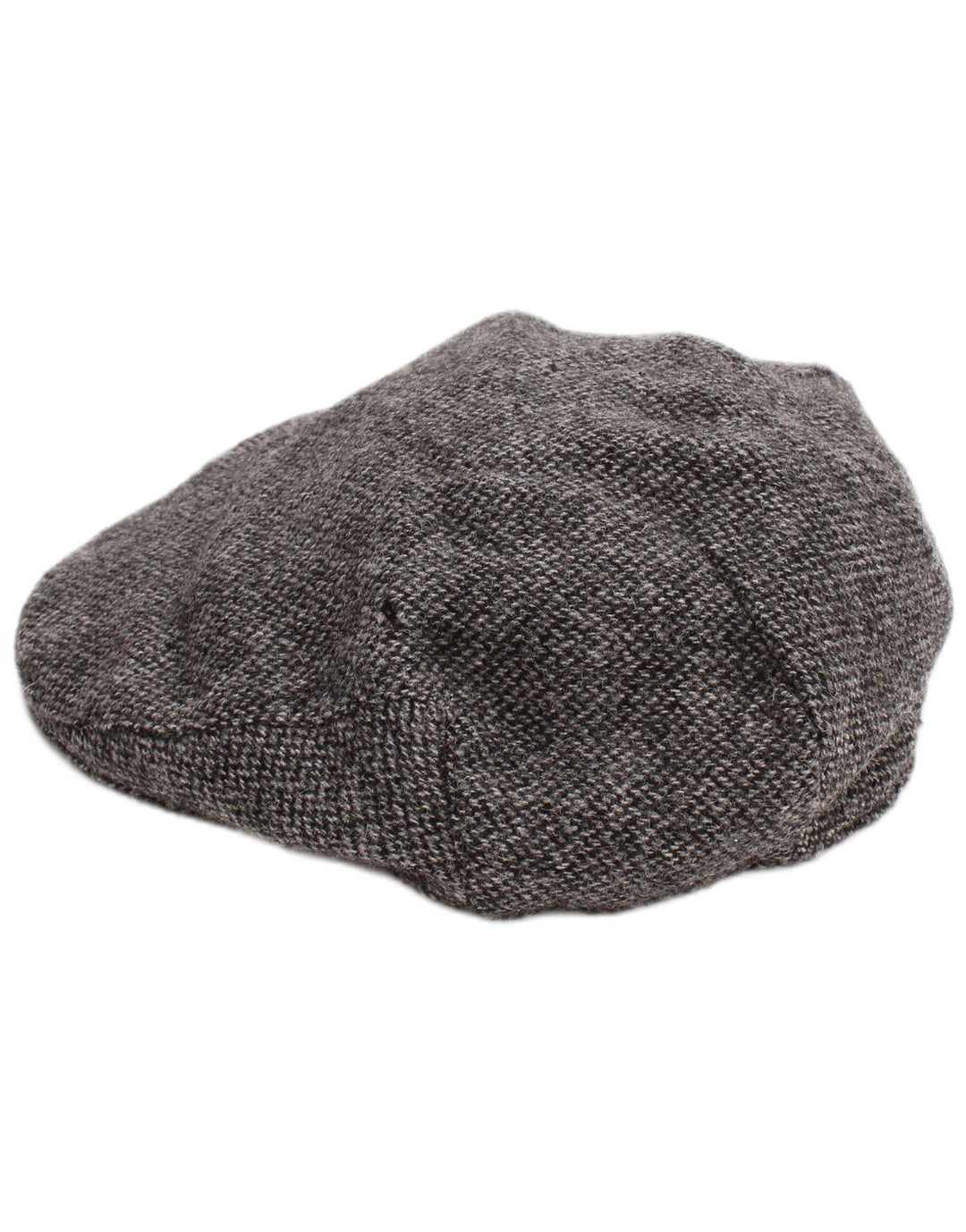 Marks & Spencer Ανδρικό Flat Cap Large Grey Pearringe Wool Classic