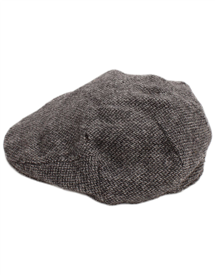 Marks & Spencer Ανδρικό Flat Cap Large Grey Pearringe Wool Classic
