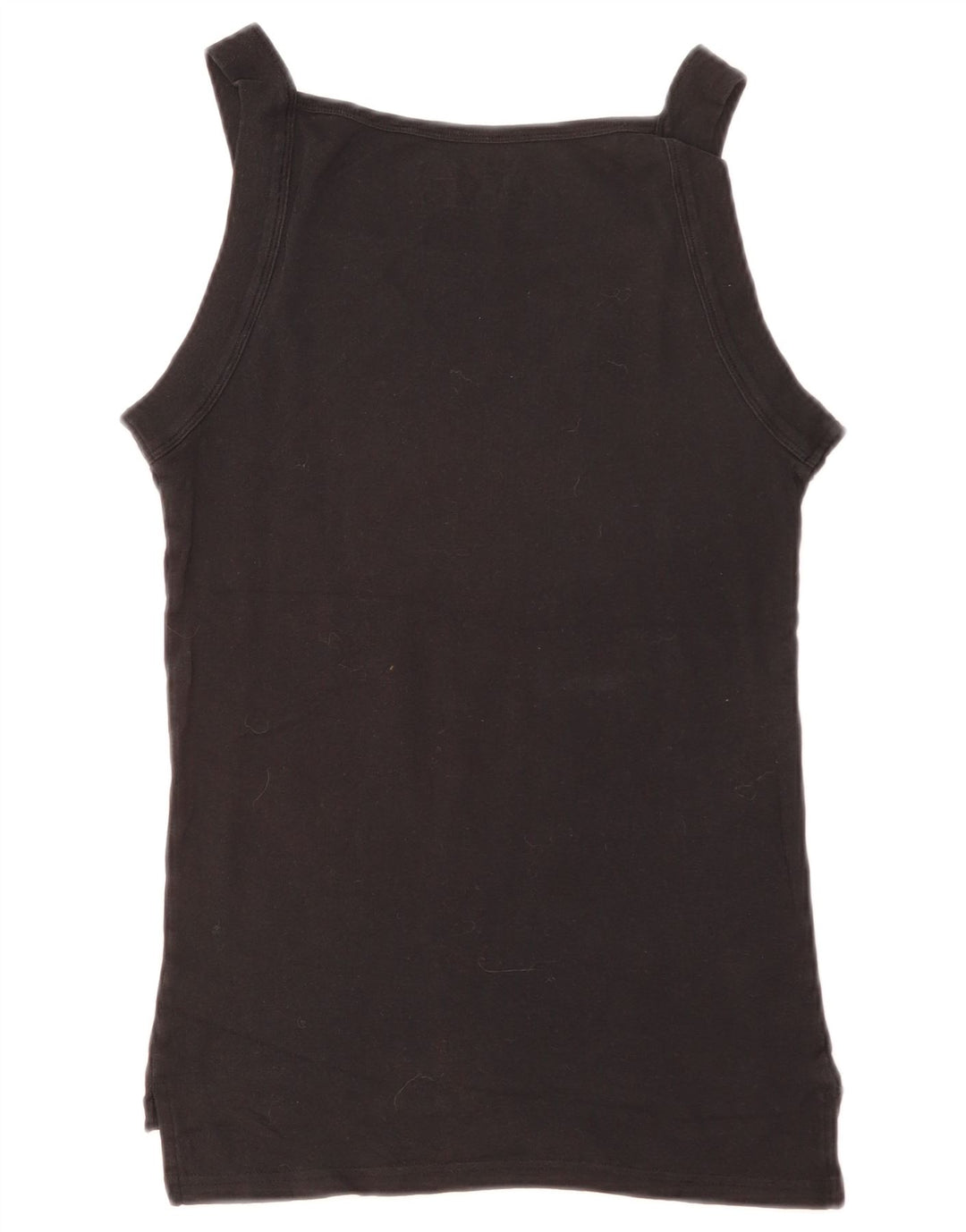 Dickies Γυναικείο Slim Vest Top UK 12 Medium Black Cotton