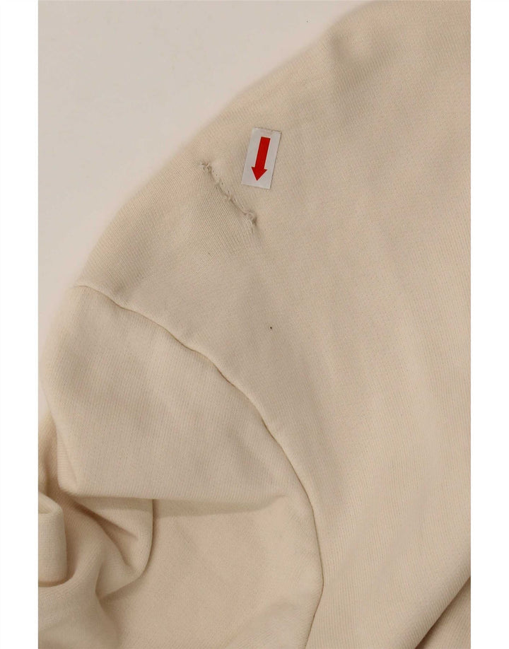 Replay Γυναικείο Φούτερ μεγάλου μεγέθους Jumper UK 10 Small Beige