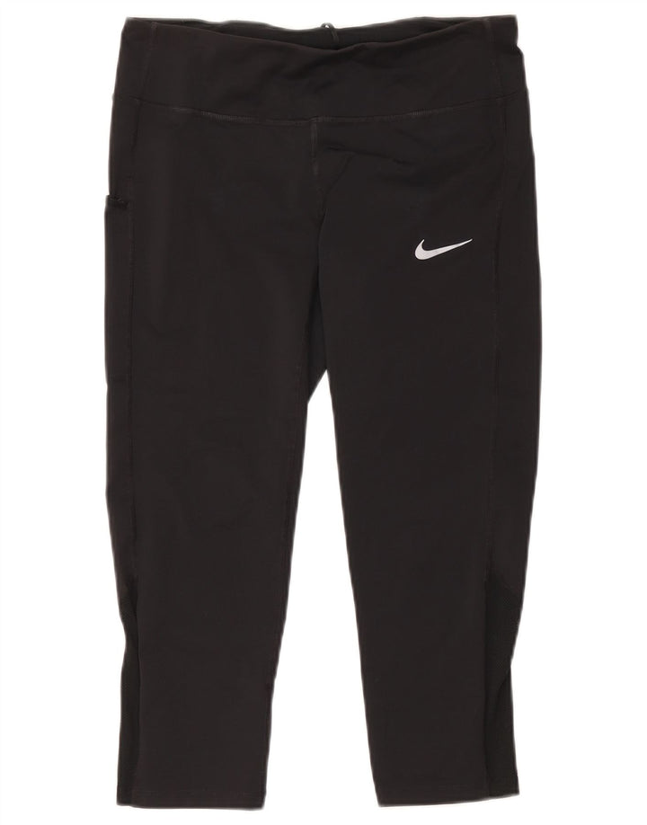 Nike γυναικεία κολάν Capri UK 14 Medium Black