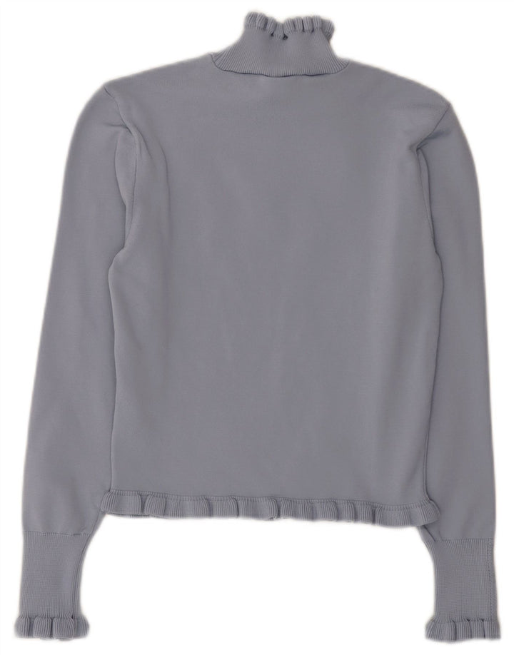 Zara γυναικείο πουλόβερ με λαιμόκοψη χελώνας UK 12 μεσαίο πολυεστέρας