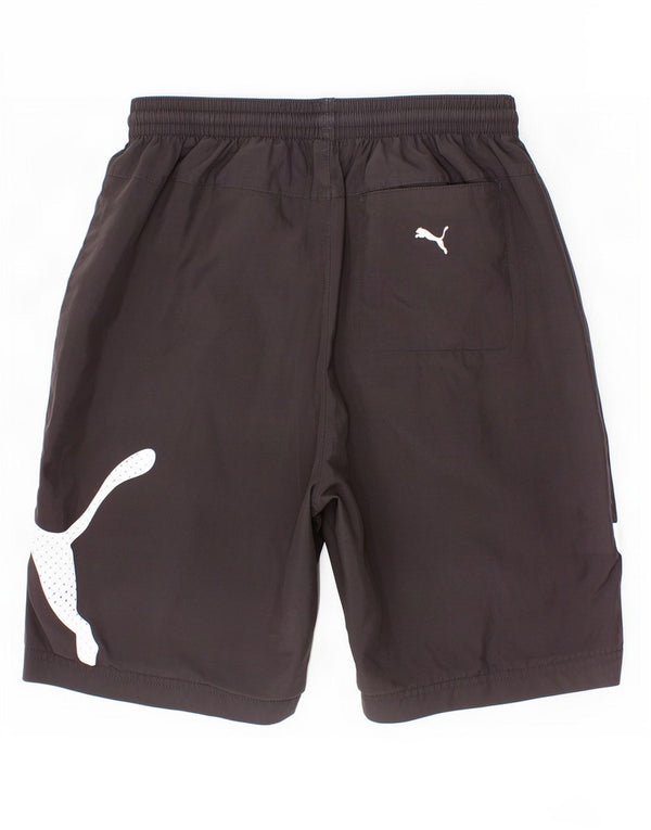 Puma Boys Graphic Sport σορτς 13-14 ετών Μαύρο
