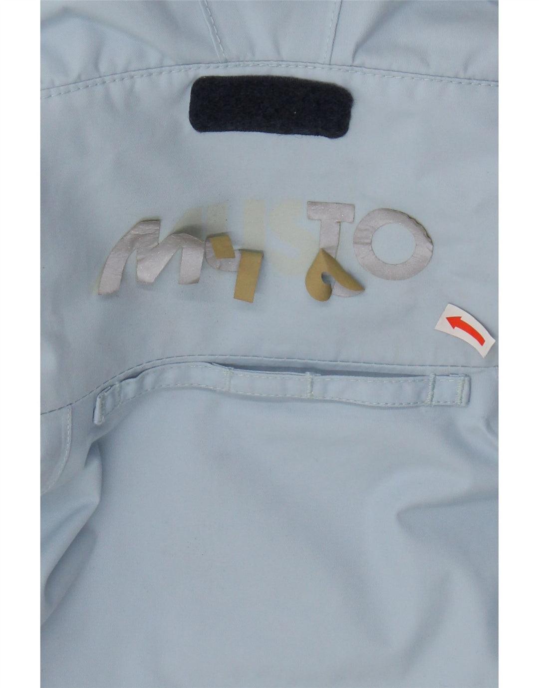 MUSTO Γυναικείο Μπουφάν υπερμεγέθης αντιανεμικό UK 8 Small Blue Colourblock