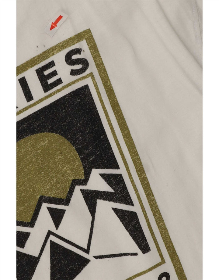 Ανδρικό γραφικό T-Shirt Dickies Top μεγάλο λευκό βαμβακερό