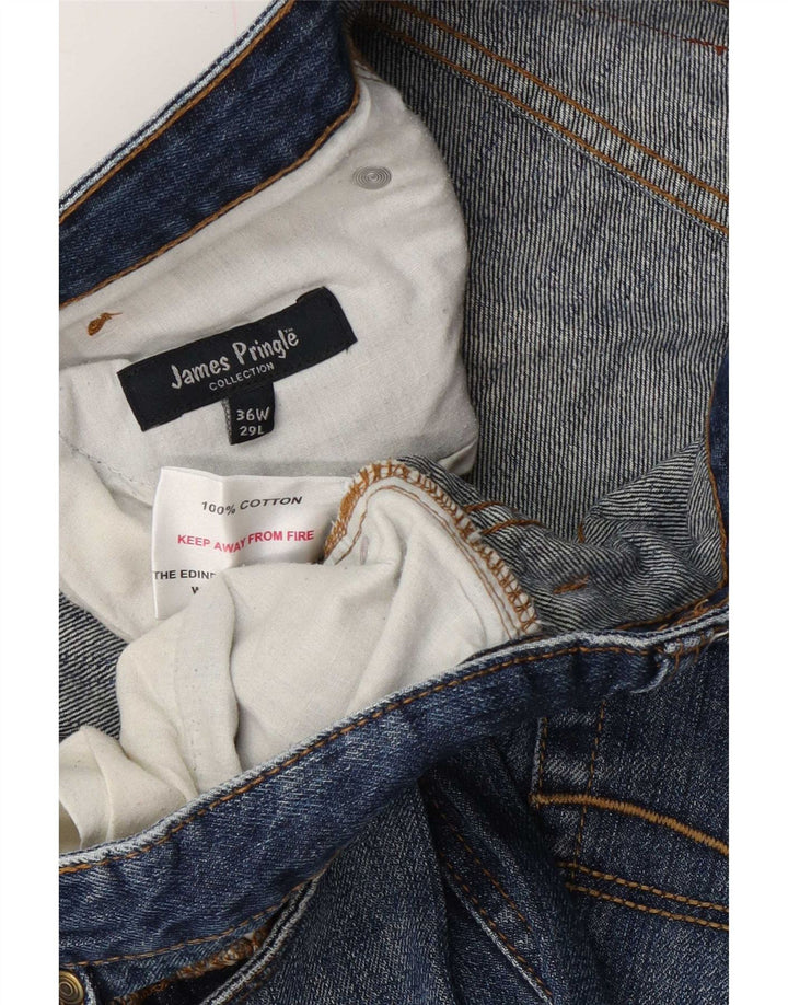 Ανδρικό τζιν James Pringle Cropped W36 L26 Blue Cotton