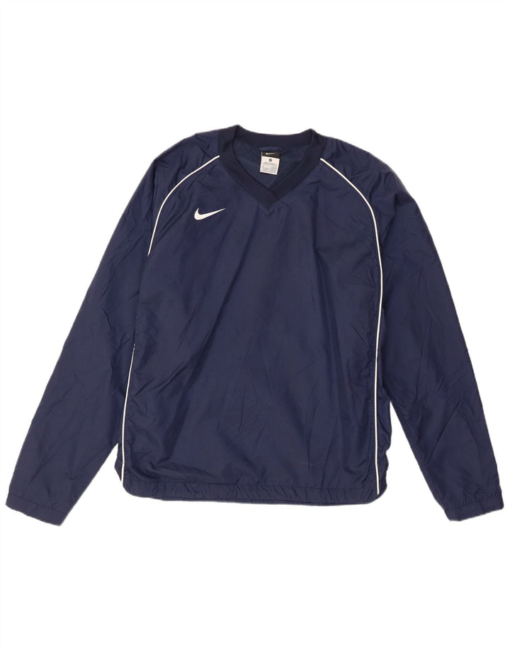 Ανδρική φόρμα πουλόβερ Nike Top UK 39/41 Medium Navy Blue Nylon