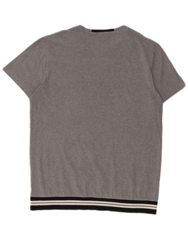 Ανδρικό T-Shirt Paolo Pecora Top Medium Grey Colourblock
