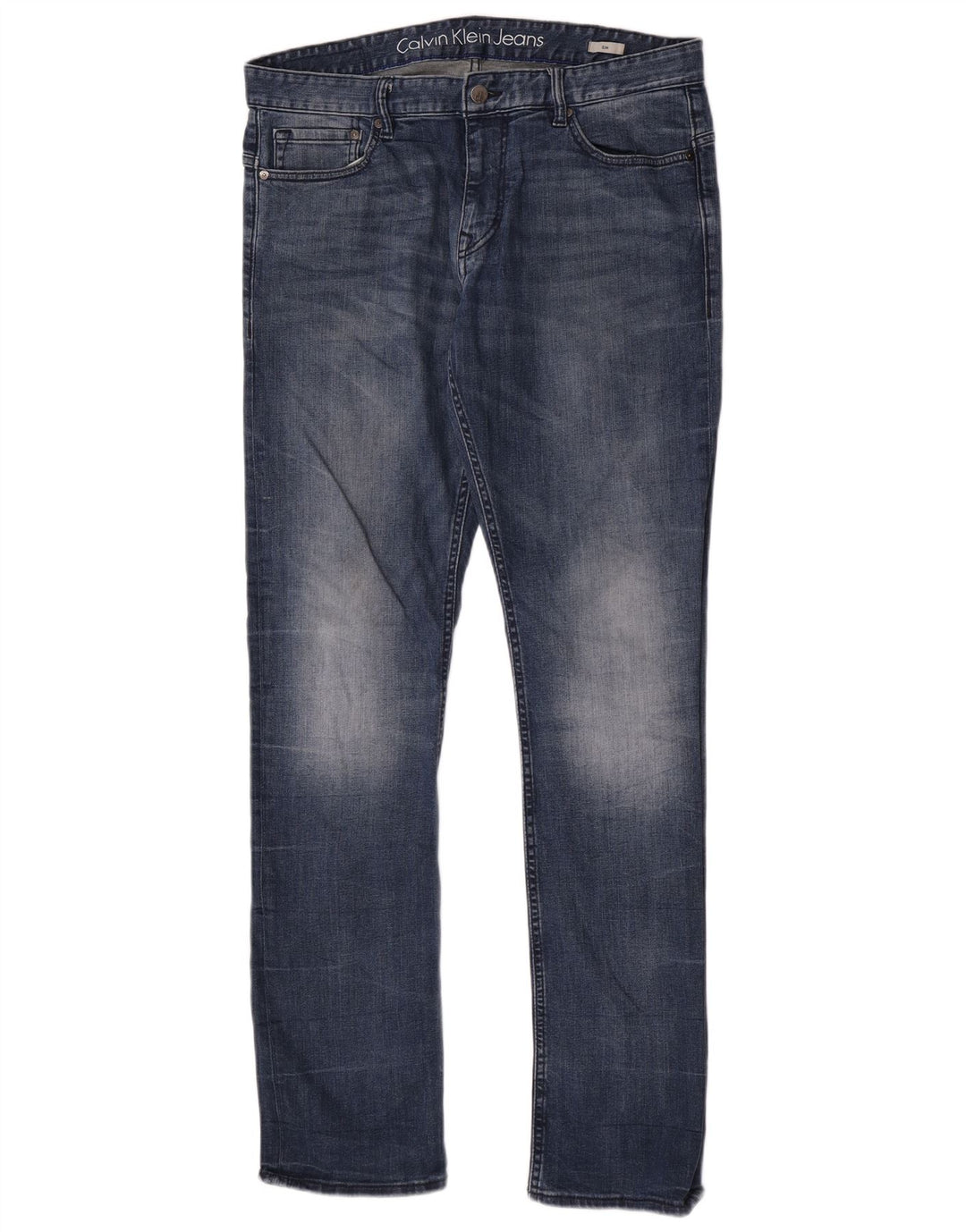 Calvin Klein Ανδρικό Slim Jeans W34 L34 Blue Cotton