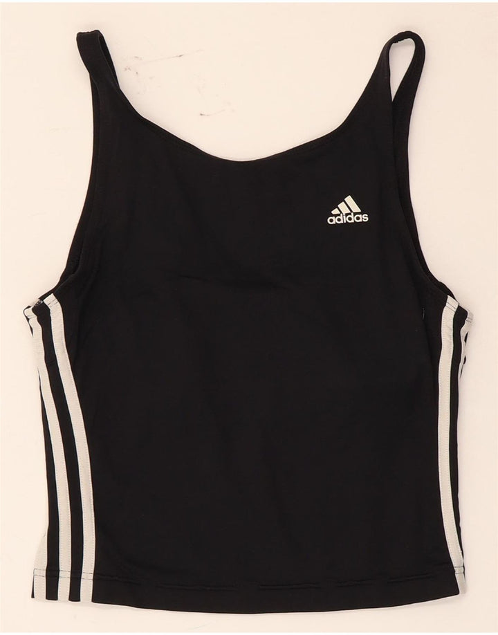 Adidas Womens Climacool Cami Top UK 2 2XS Black Colourblock