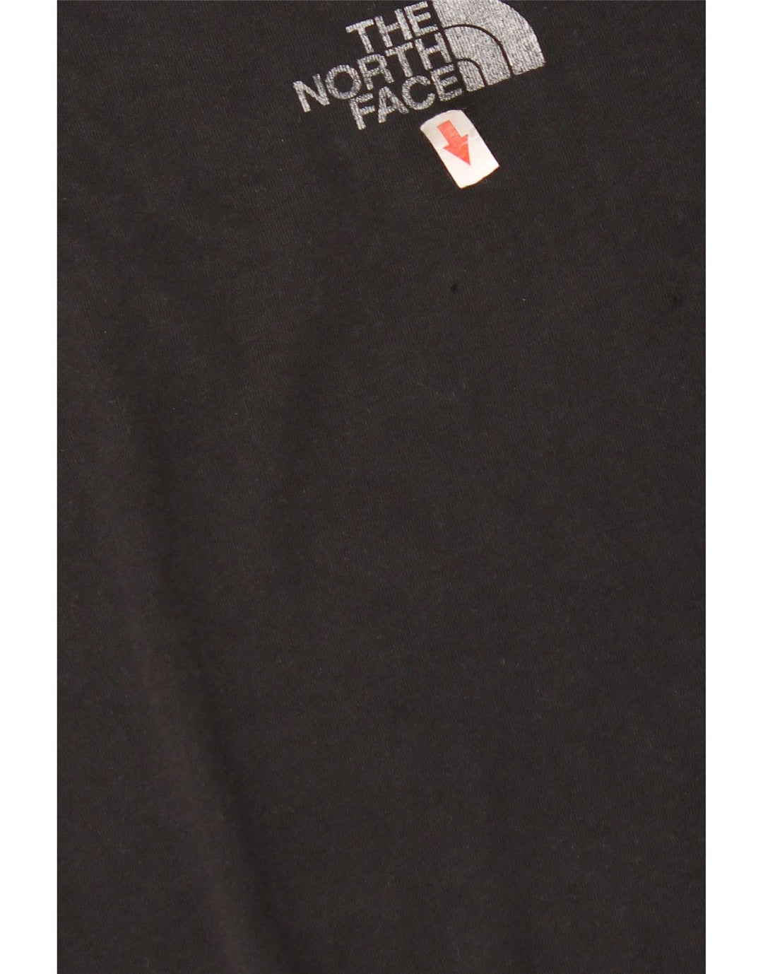 Ανδρικό T-Shirt North Face Top μεγάλο μαύρο βαμβακερό