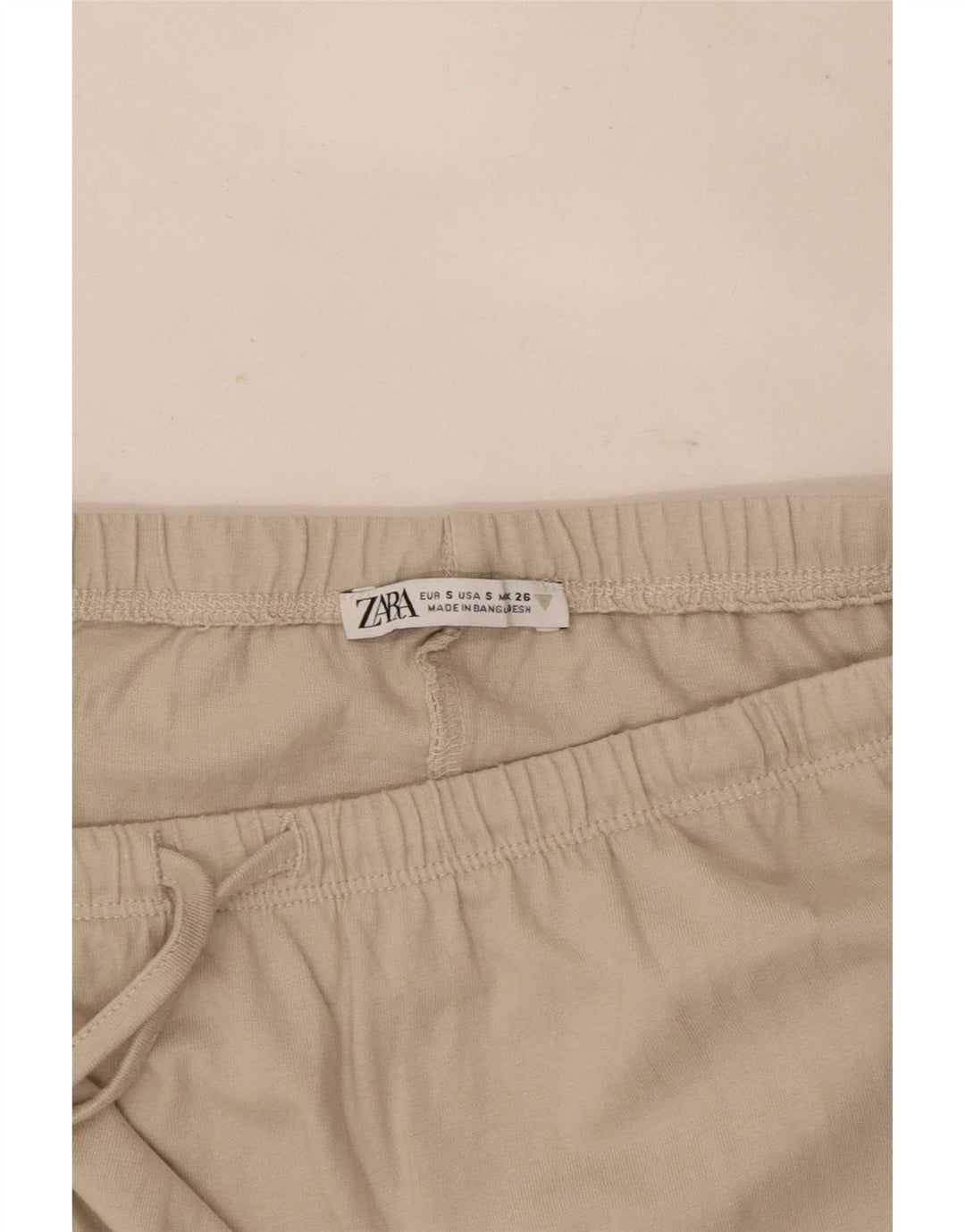 Zara Γυναικεία Maxi Φούστα Small W26 Beige Βαμβακερή