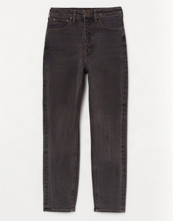 Lee Womens Stella Tapered Jeans W27 L27 Γκρι βαμβακερό