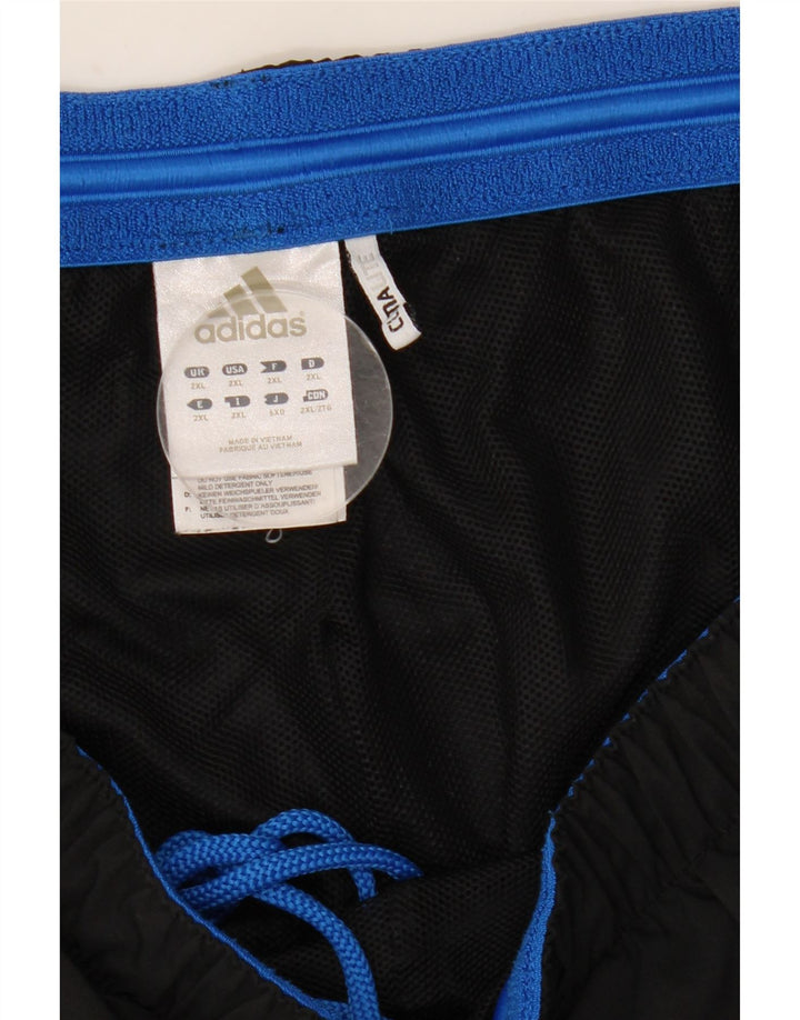 Adidas Ανδρική φόρμα Climalite Παντελόνι Joggers 2XL Μαύρο Πολυεστέρα