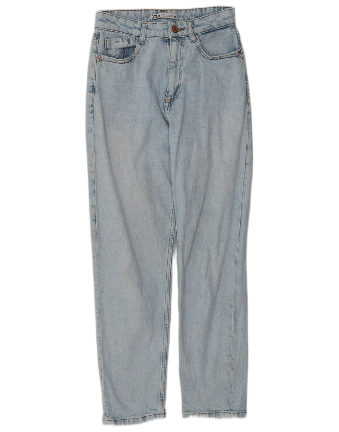 Zara Γυναικείο τζιν κωνικό EU 36 XS W26 L27 Μπλε