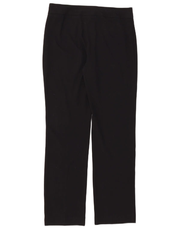 Marks & Spencer Γυναικείο ίσιο casual παντελόνι UK 12 Medium W33 L33 μαύρο