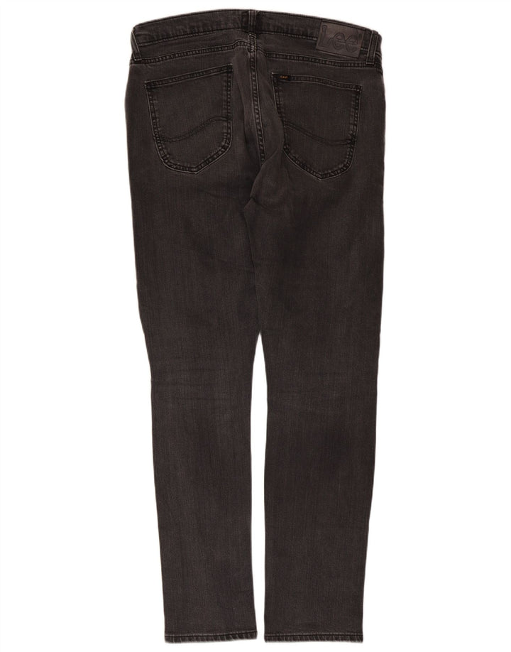 Lee Mens Luke Slim Jeans W34 L32 Γκρι βαμβακερό