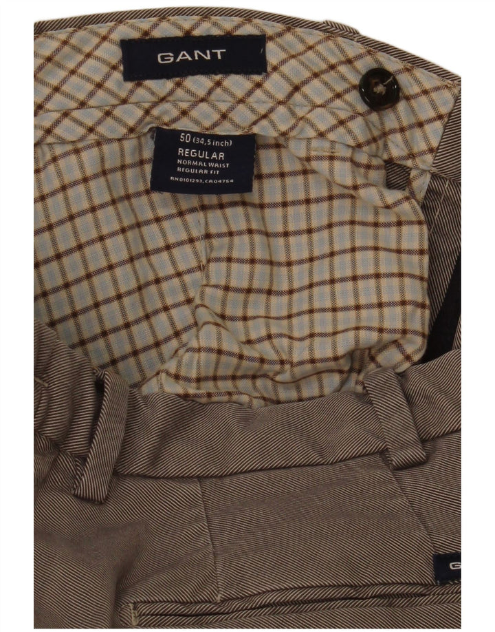 Gant Ανδρικό παντελόνι κανονικό κοστούμι IT 50 Large W35 L29 Γκρι