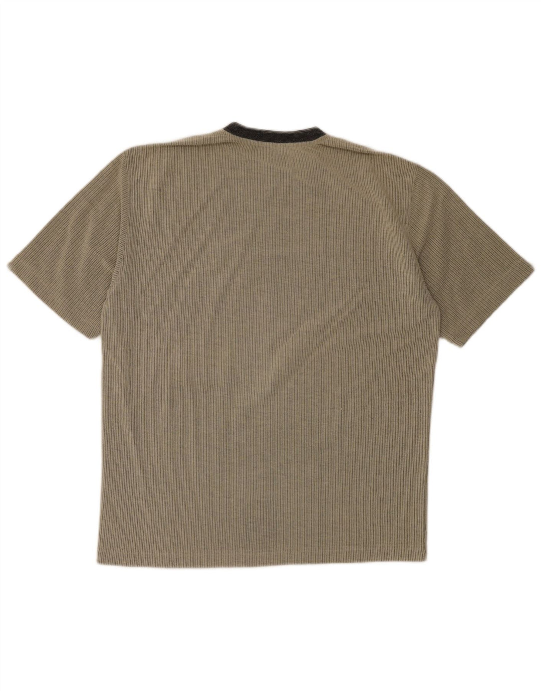 Ανδρικό T-Shirt Tessitore Top Large Grey Pinstripe