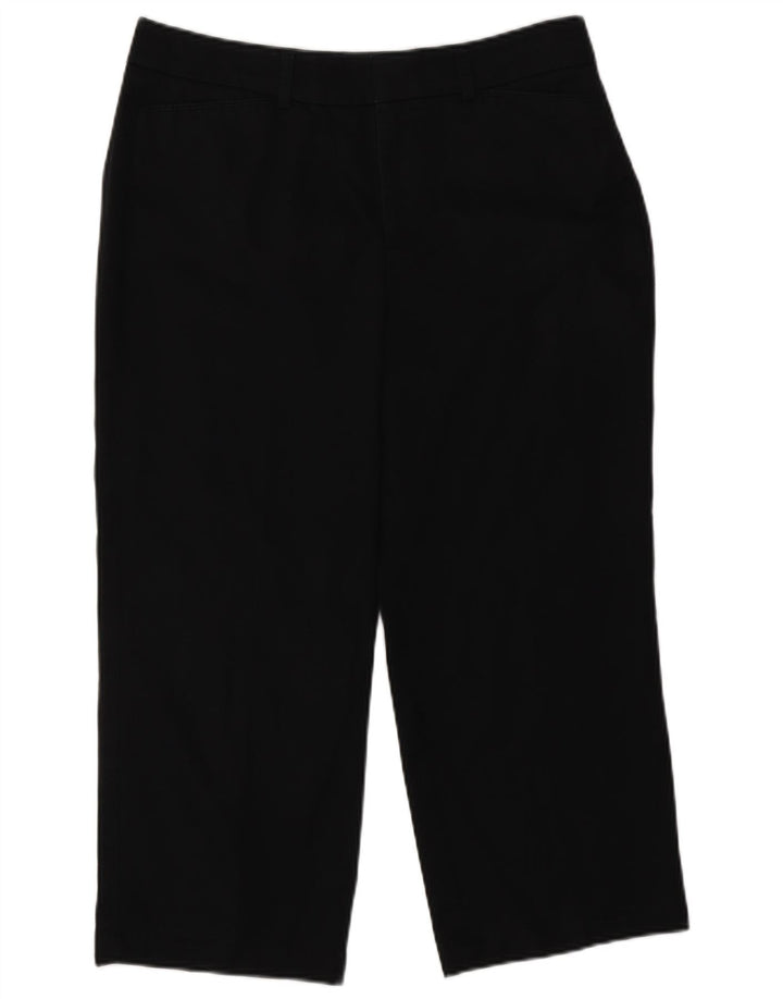 DOCKERS Γυναικείο παντελόνι Capri Ideal Fit US 8 Medium W30 L22 Μαύρο