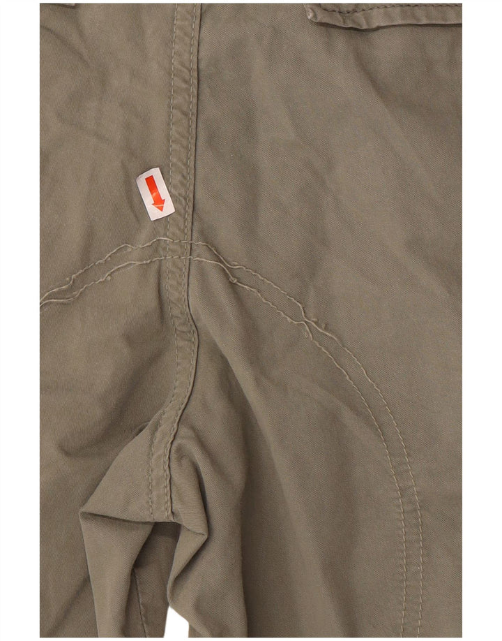 Jack & Jones Ανδρικό σορτς Cargo Small W29 Χακί βαμβακερό