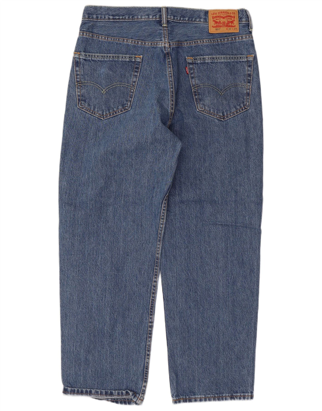 Ανδρικό τζιν Levi's Relaxed Fit ίσιο W36 L29 Μπλε βαμβακερό