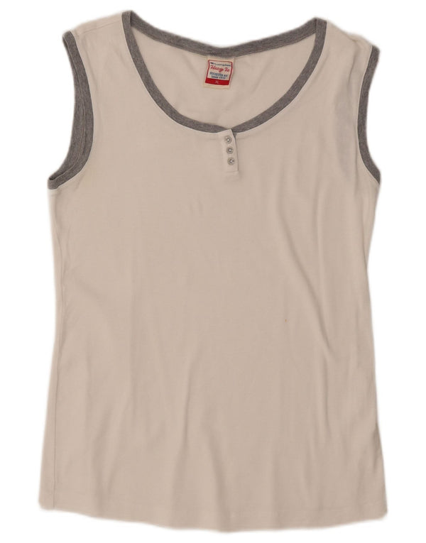 Champion Womens Heritage Fit Vest Top UK 18 XL White