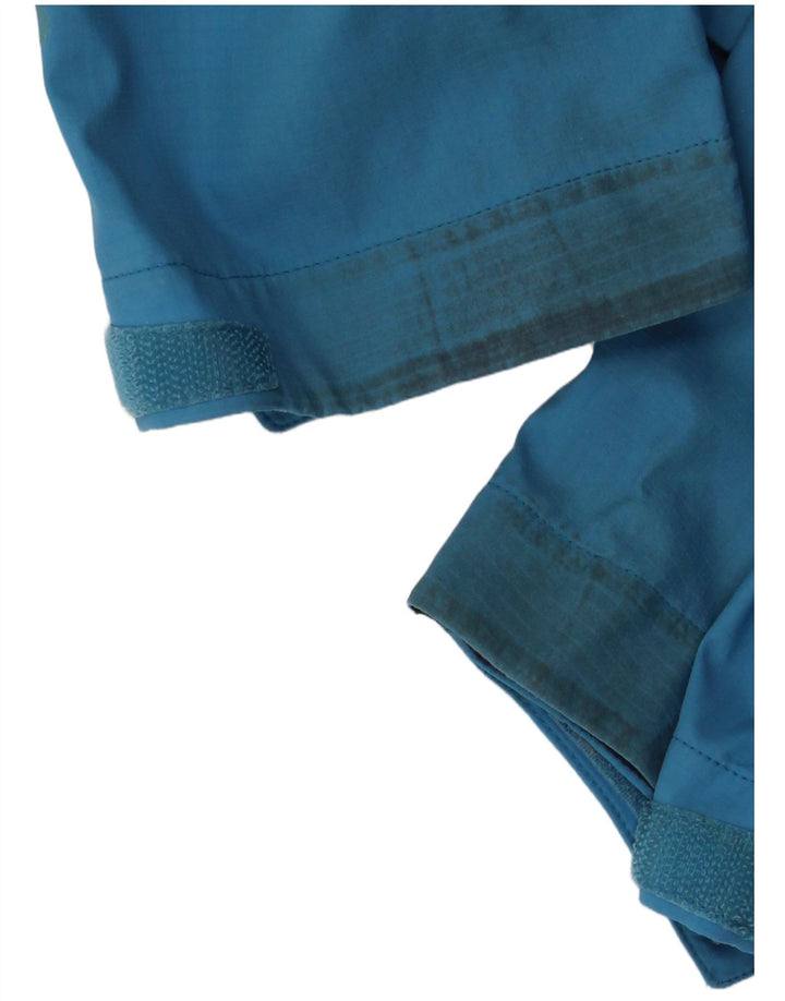 Patagonia Ανδρικό μπουφάν βροχής με κουκούλα UK 38 Medium Blue Nylon