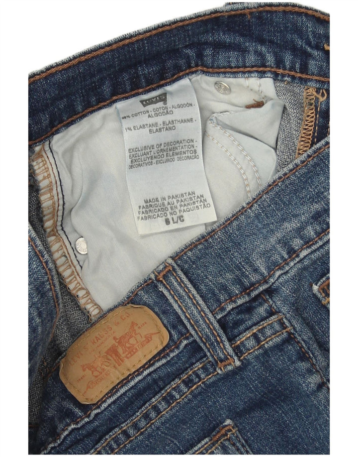 Levi's Womens 515 Bootcut Jeans US 6 Medium W32 L32 Μπλε βαμβακερό