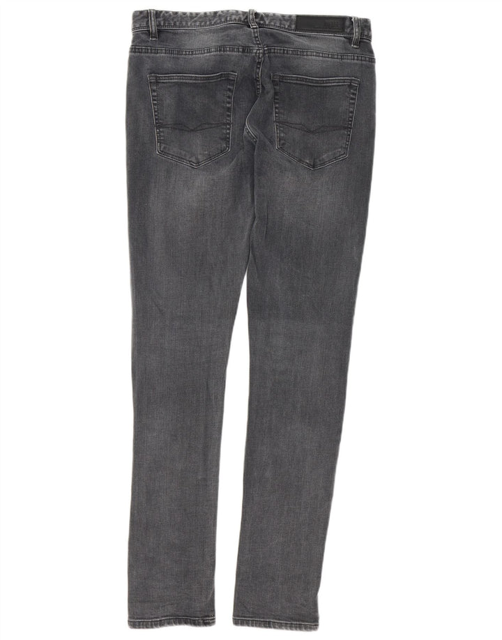 Diesel Ανδρικό Sleenker Slim Jeans W32 L32 Γκρι βαμβακερό