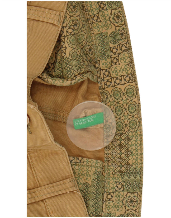 Ανδρικό παντελόνι Benetton Straight Cargo W36 L31 Beige