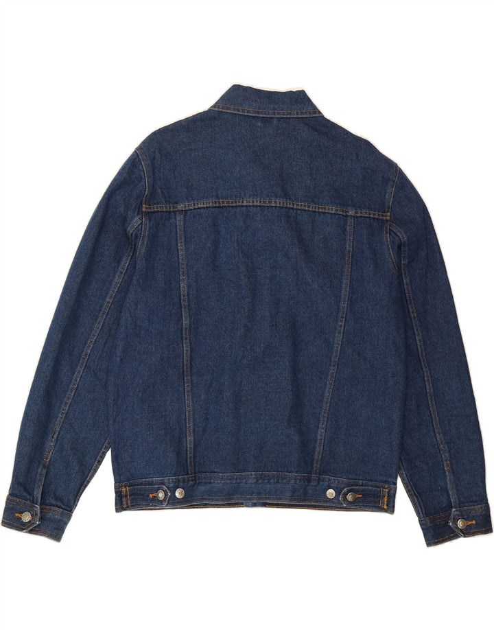 DENIM STYLE Mens Denim Jacket IT 52 XL Blue Cotton Vintage Denim Style and Second-Hand Denim Style from Messina Hembry 