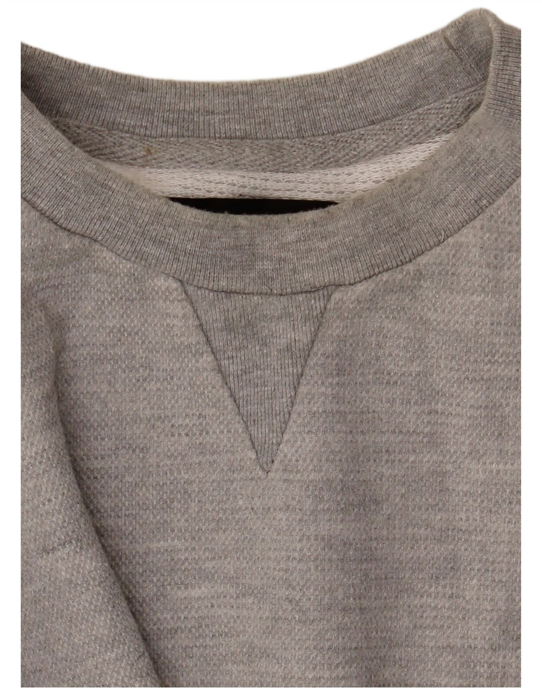 Zara Ανδρικό Φούτερ Jumper Μεγάλο Γκρι Βαμβακερό