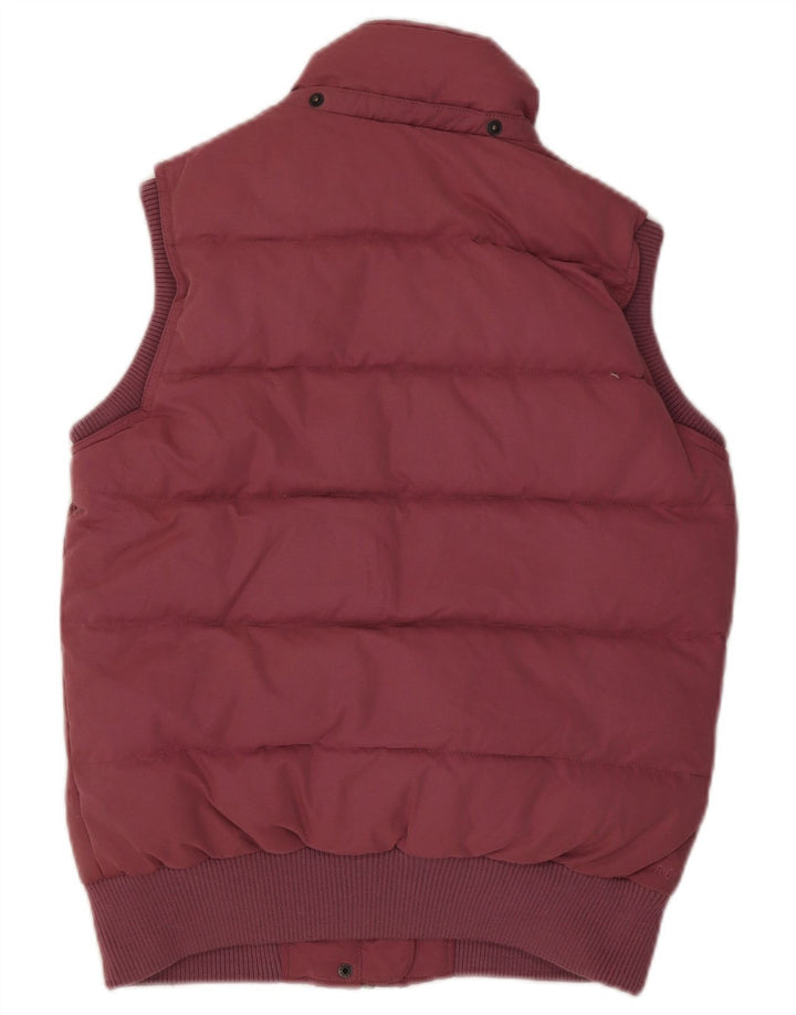 Fat Face Γυναικείο Sherpa Oversized Gilet UK 10 Small Pink Polyester