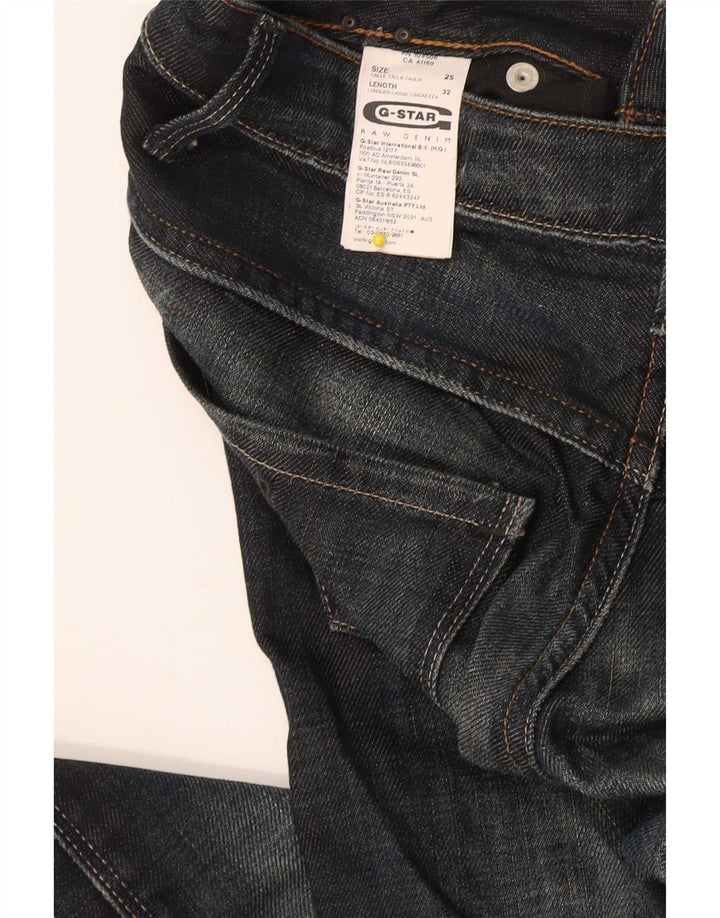 G-Star Γυναικείο Bootcut Jeans W25 L29 Navy Blue Colourblock Βαμβακερό