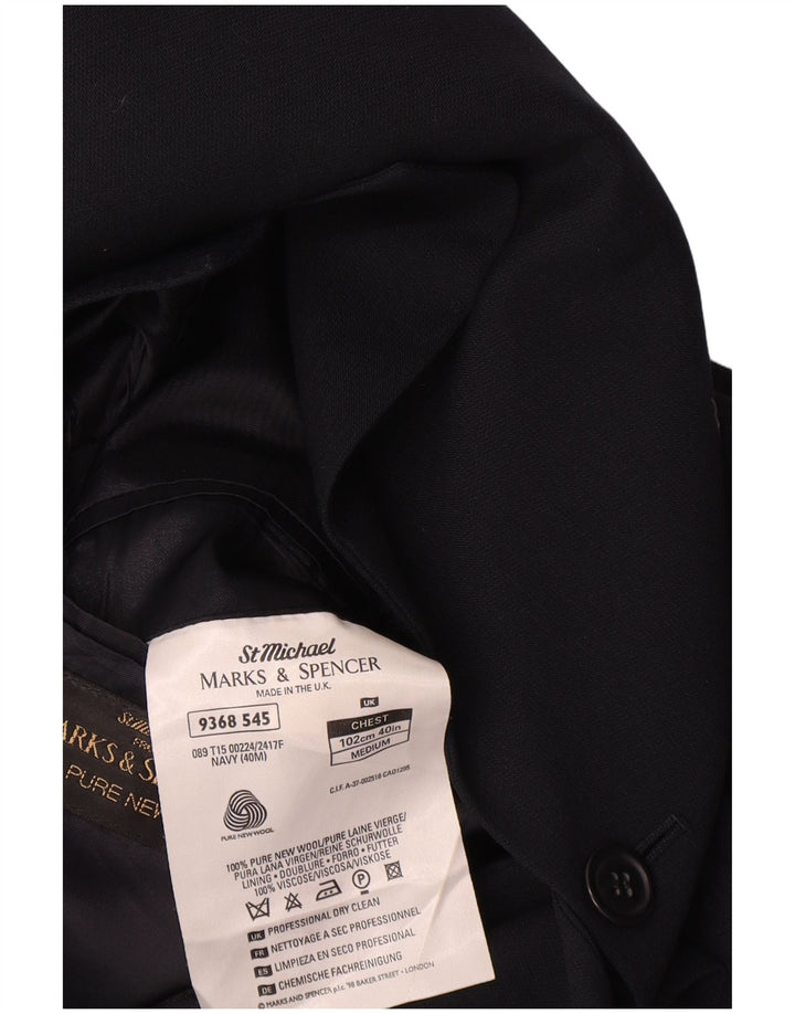 Marks & Spencer Ανδρικό μπουφάν St. Michael Blazer UK 40 Medium Navy Blue